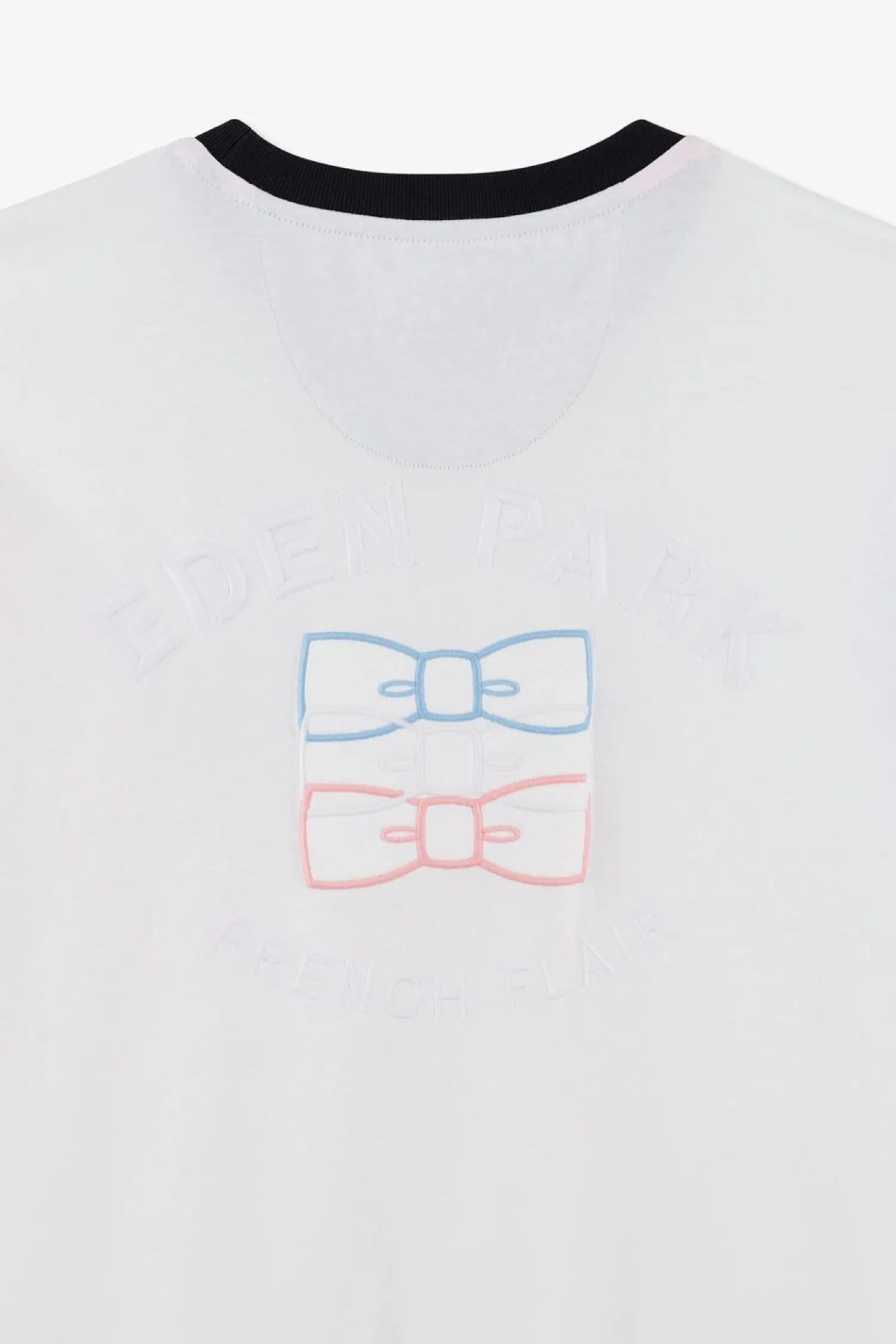 Sale T-hirt anche Courte Banc En Coton Detai Ebee Homme T-Shirts