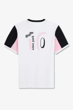 Discount T-hirt anche Courte Banc En Coton Broderie Nuero 10 Homme T-Shirts