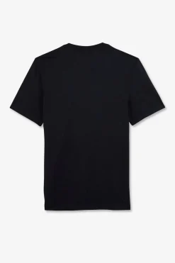 Clearance T-hirt anche Courte Beu arine Uni Homme T-Shirts