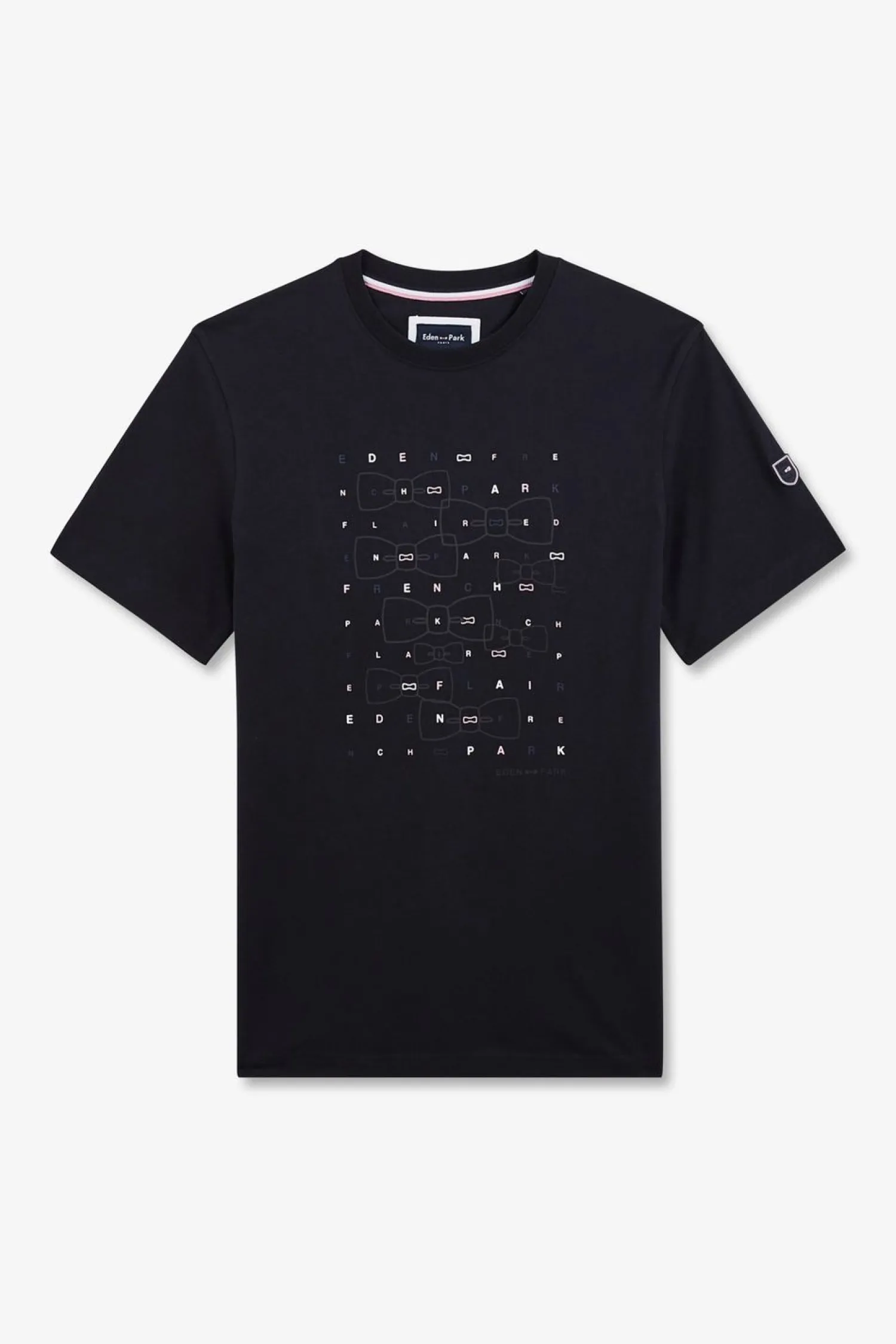 Sale T-hirt anche Courte Beu arine Iprie Homme T-Shirts