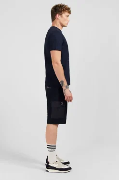 Sale T-hirt anche Courte Beu arine Iprie Homme T-Shirts