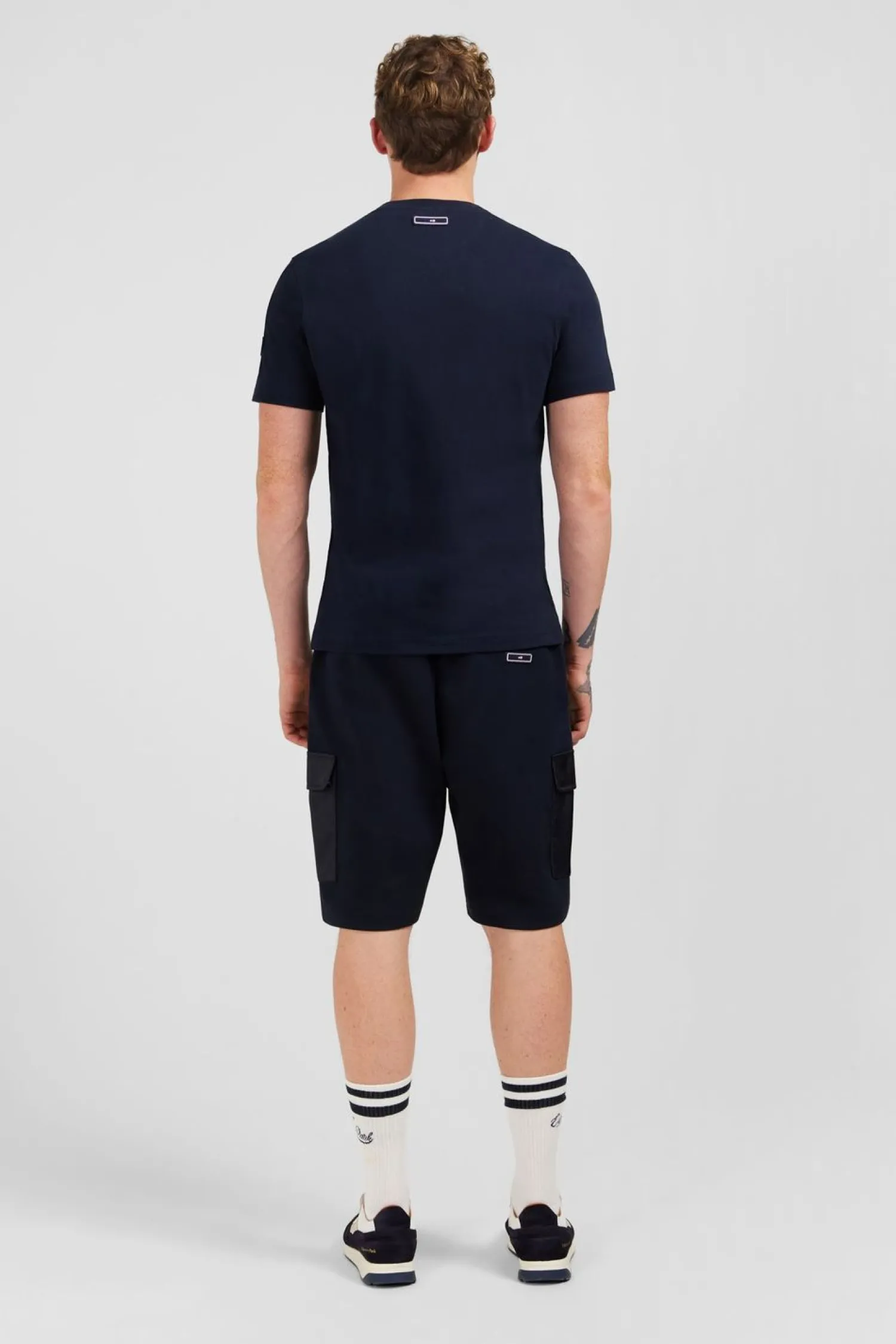 Sale T-hirt anche Courte Beu arine Iprie Homme T-Shirts