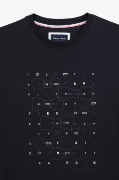 Sale T-hirt anche Courte Beu arine Iprie Homme T-Shirts