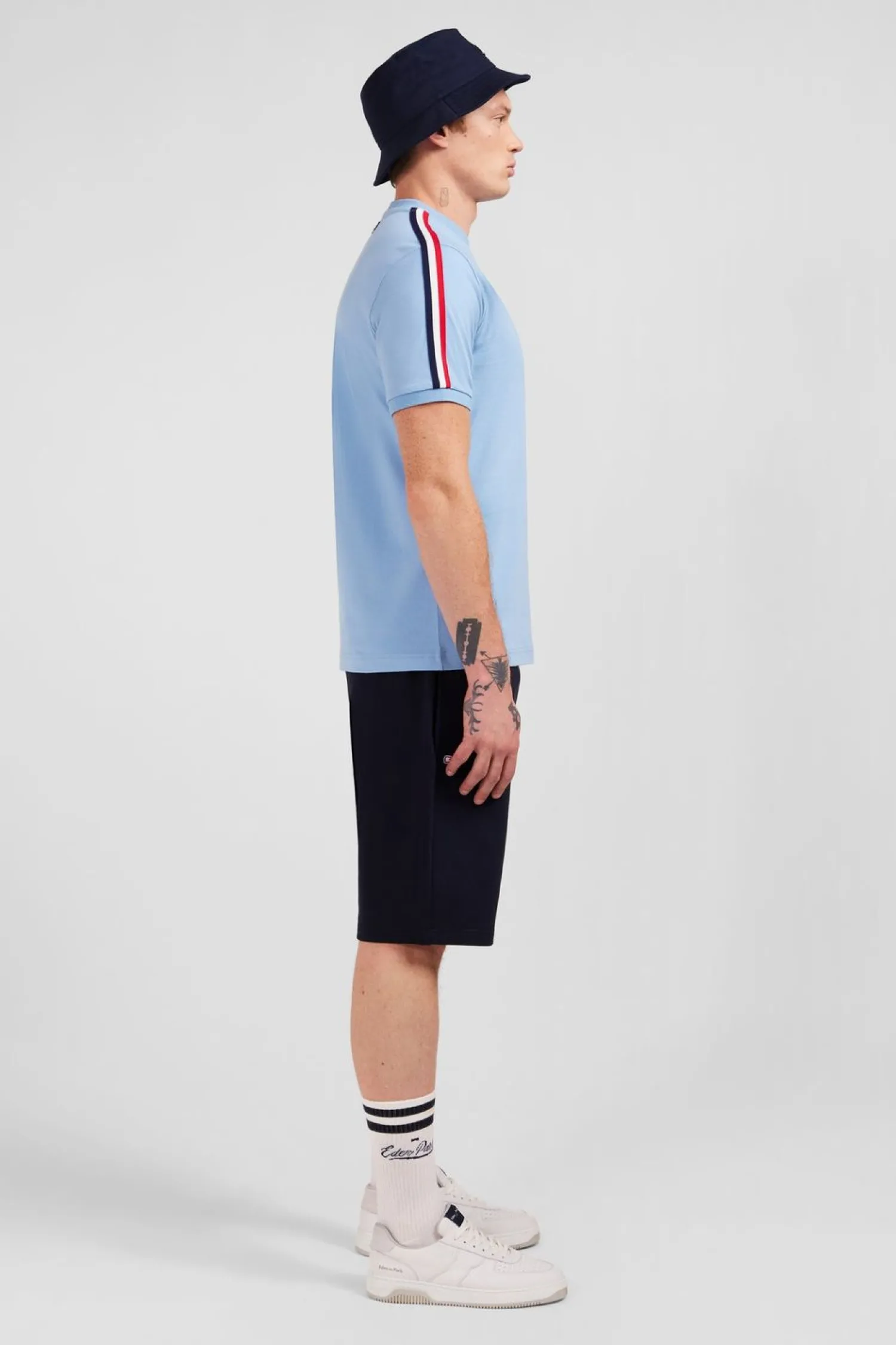 Clearance T-hirt anche Courte Cie En Coton Gaon Epaue Tricoore Homme T-Shirts