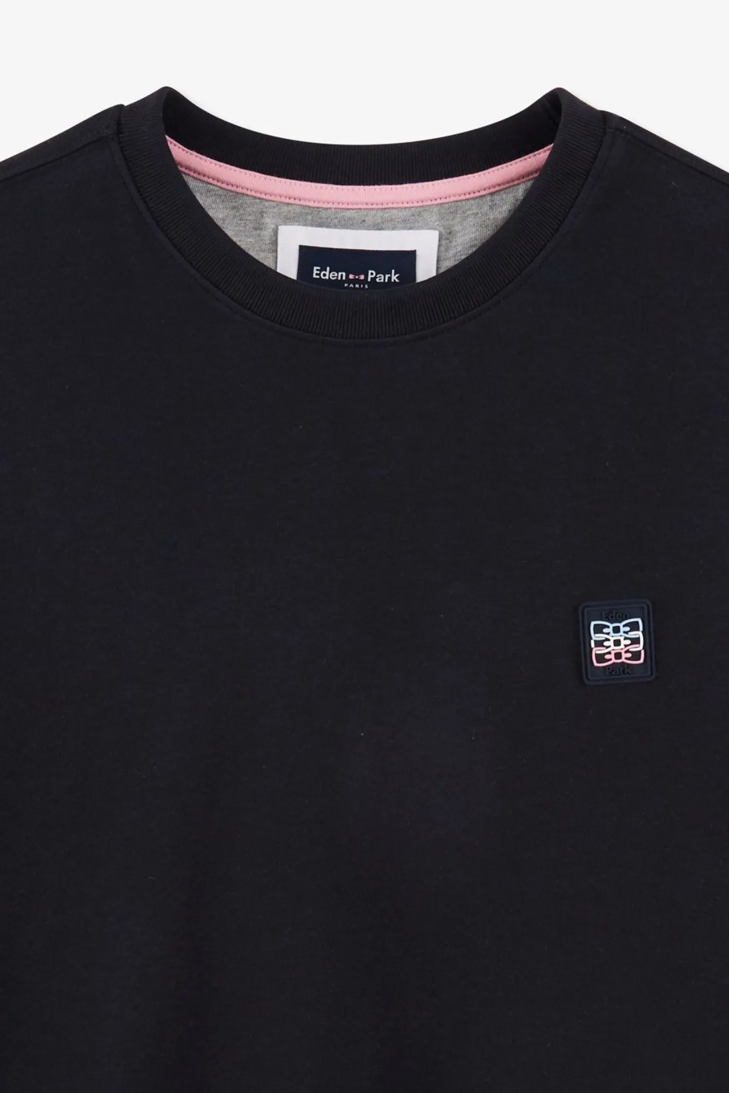 T-hirt anche Courte arine En Coton Detai Ebee Homme T-Shirts