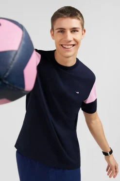 Discount T-hirt anche Courte arine En Coton Ebee Noeud Papion Homme T-Shirts