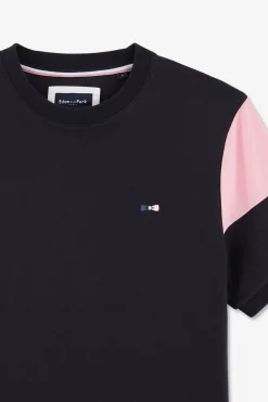 Discount T-hirt anche Courte arine En Coton Ebee Noeud Papion Homme T-Shirts