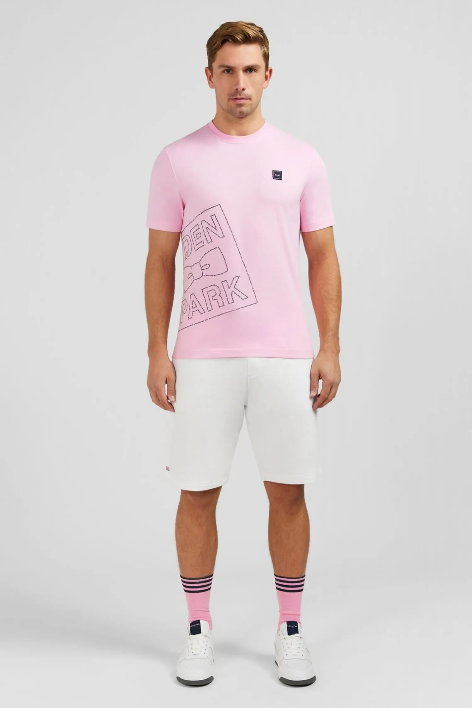 New T-hirt anche Courte Roe En Coton erigraphie Homme T-Shirts