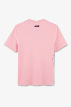 New T-hirt anche Courte Roe En Coton erigraphie Homme T-Shirts