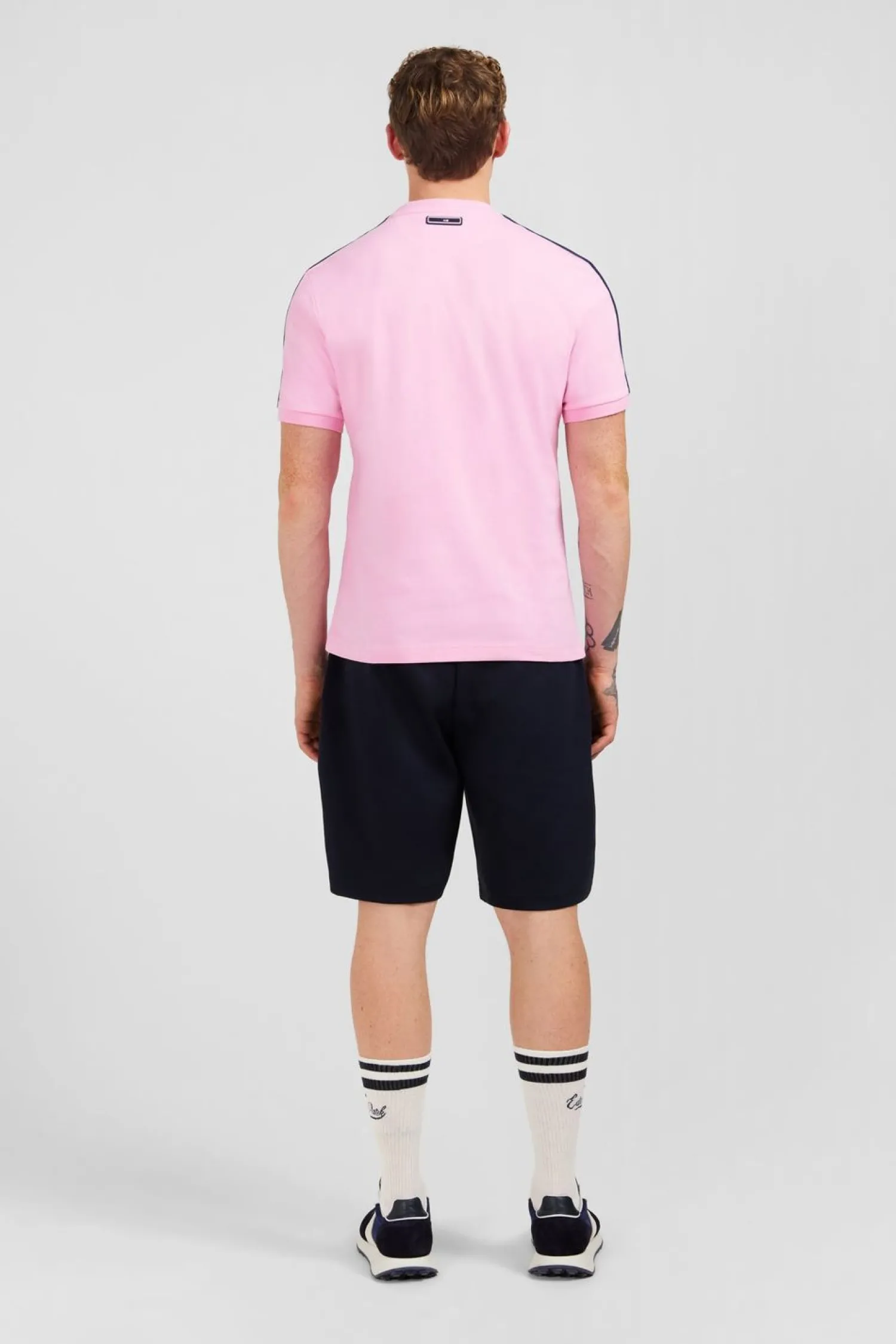 Discount T-hirt anche Courte Roe En Coton Gaon Epaue Tricoore Homme T-Shirts