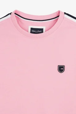 Discount T-hirt anche Courte Roe En Coton Gaon Epaue Tricoore Homme T-Shirts