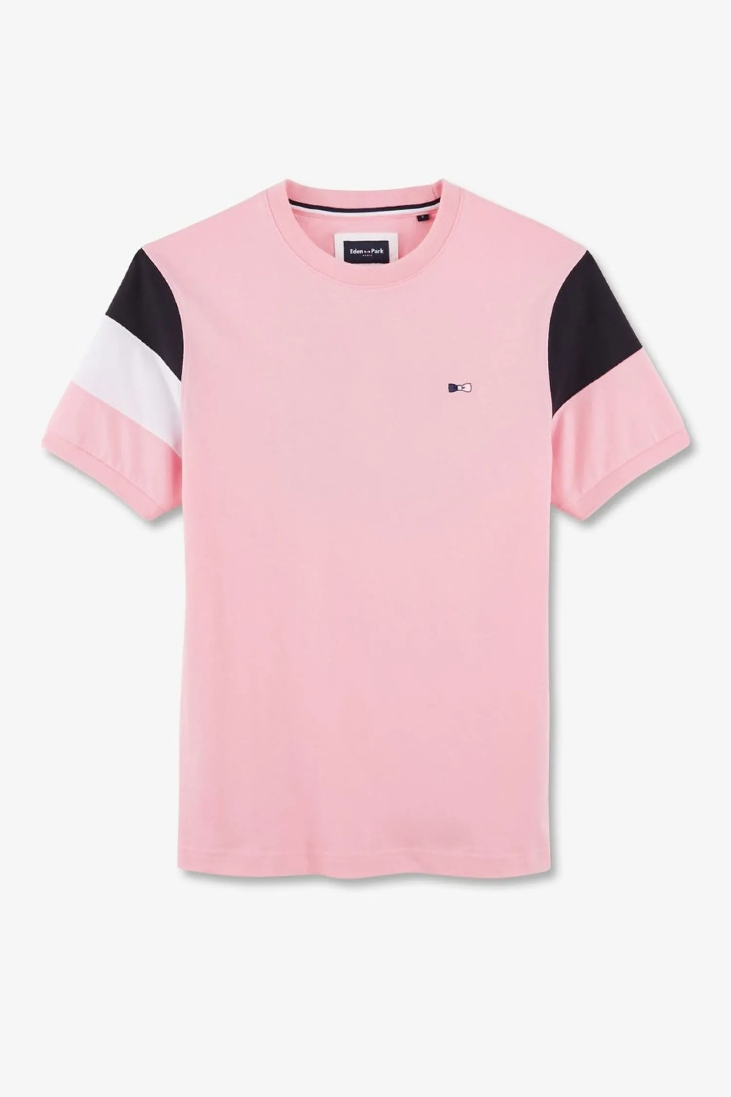 Sale T-hirt anche Courte Roe En Coton Ebee Noeud Papion Homme T-Shirts