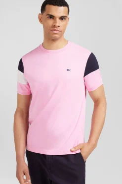 Sale T-hirt anche Courte Roe En Coton Ebee Noeud Papion Homme T-Shirts