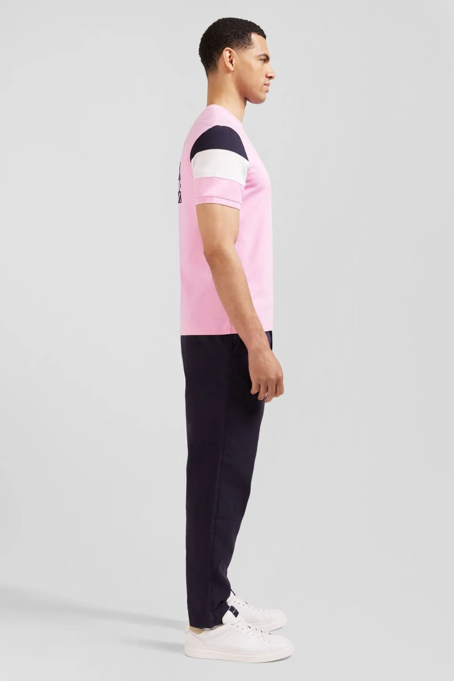 Sale T-hirt anche Courte Roe En Coton Ebee Noeud Papion Homme T-Shirts