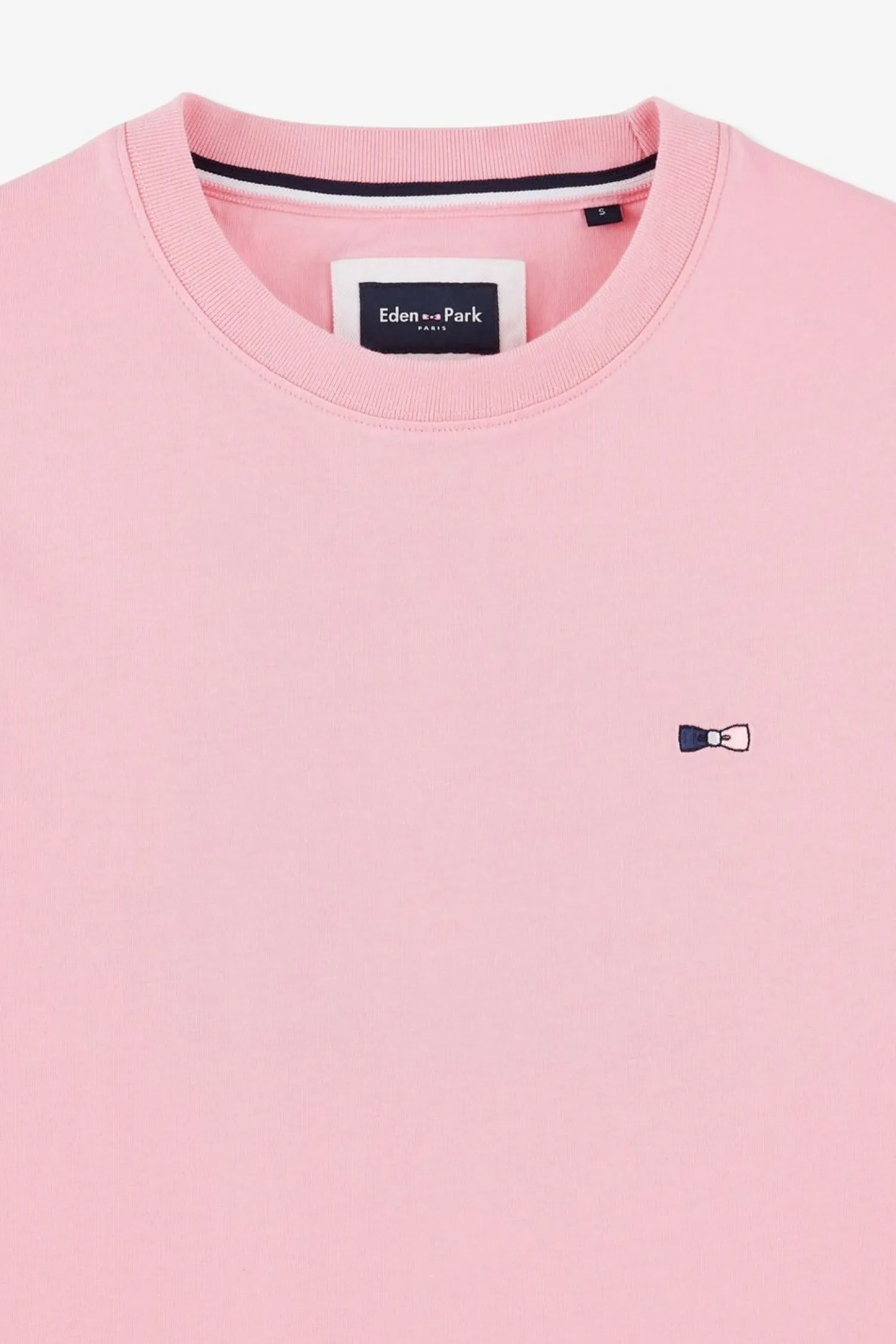 Sale T-hirt anche Courte Roe En Coton Ebee Noeud Papion Homme T-Shirts