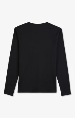 Discount T-hirt Noir Co Rond A anche ongue Homme T-Shirts