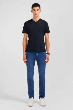 Outlet T-hirt Noir Co V A anche Courte Homme T-Shirts