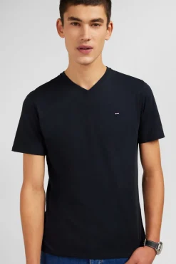 Outlet T-hirt Noir Co V A anche Courte Homme T-Shirts