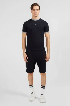 Sale T-hirt Noir Incription New Zeaand Homme T-Shirts