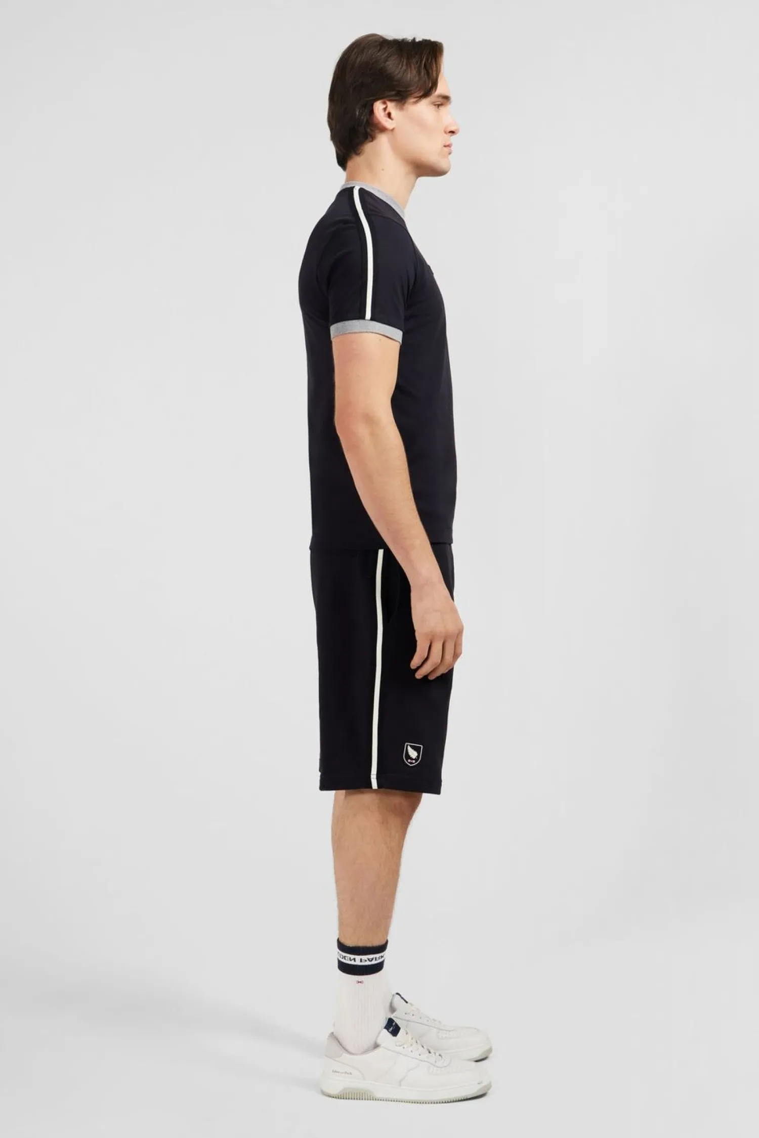 Sale T-hirt Noir Incription New Zeaand Homme T-Shirts