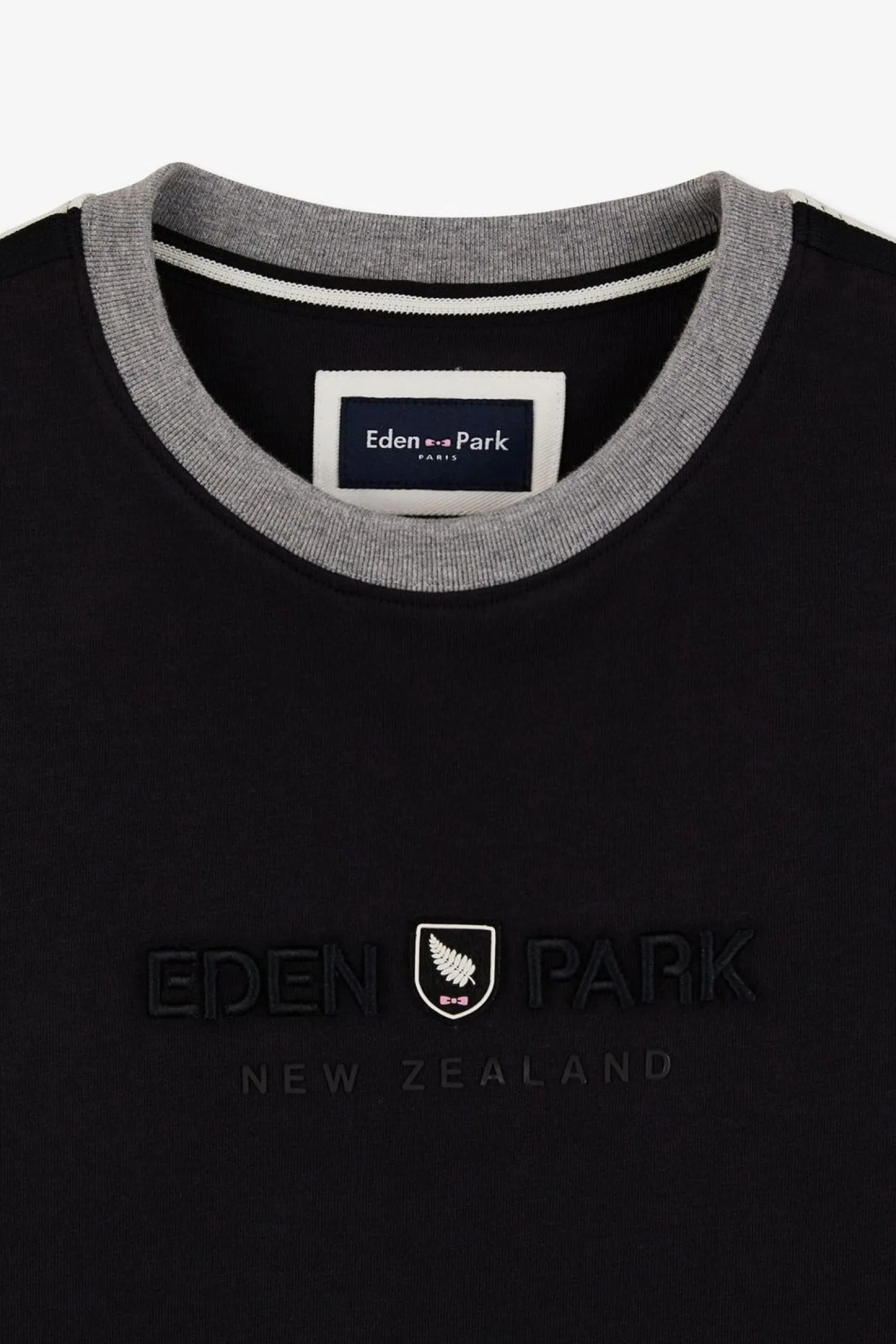 Sale T-hirt Noir Incription New Zeaand Homme T-Shirts