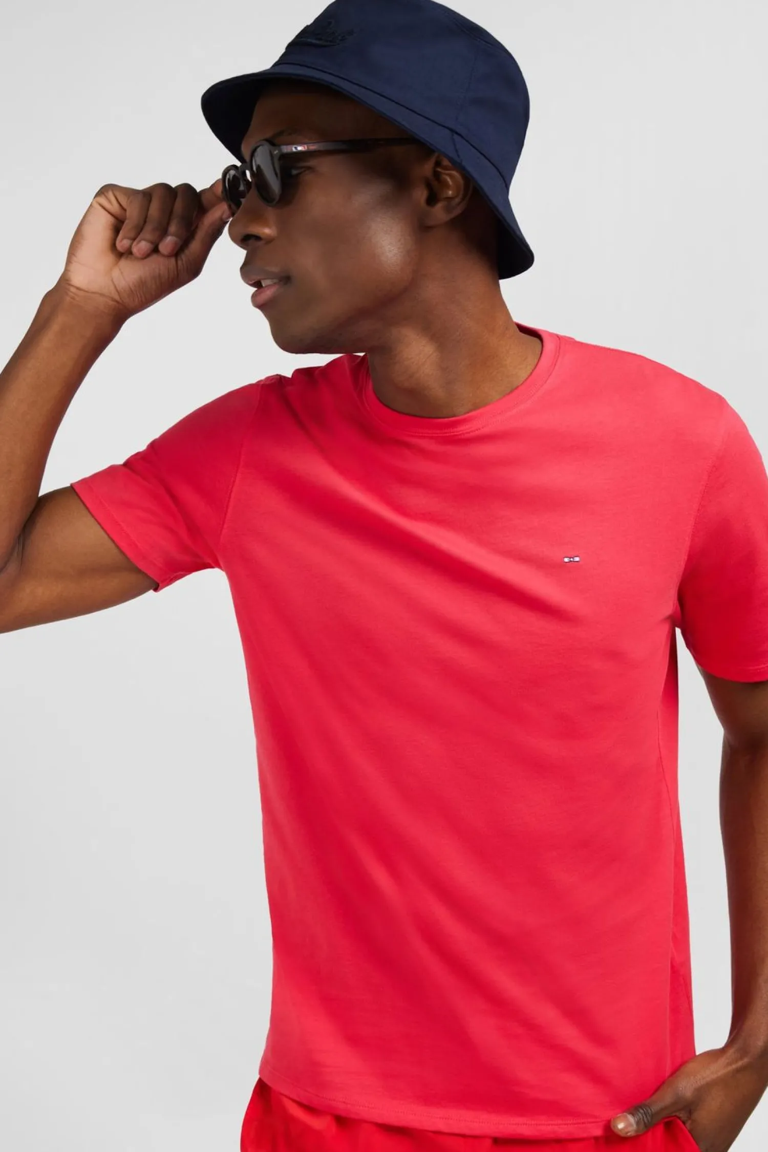 T-hirt Rouge A anche Courte Homme T-Shirts