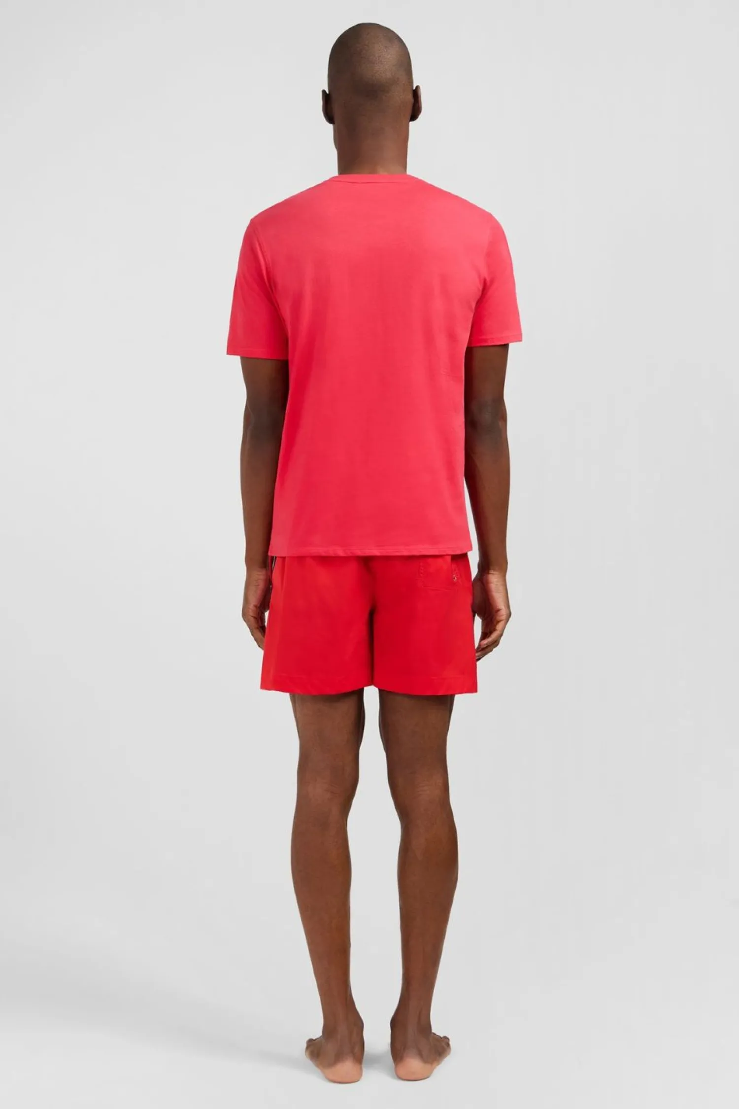 T-hirt Rouge A anche Courte Homme T-Shirts